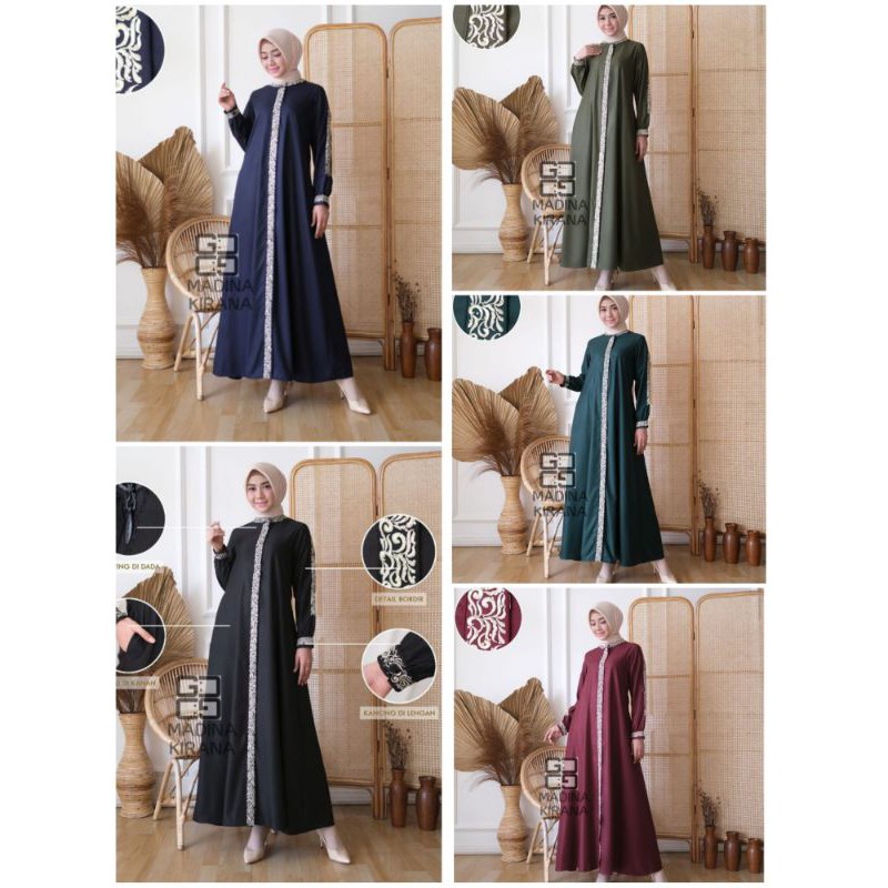 GAMIS MADINA KIRANA Ori By GUZEL