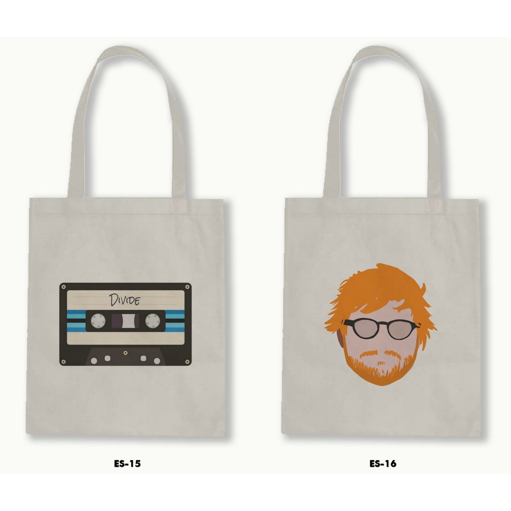 TOTE BAG BLACU - ED SHEERAN .01