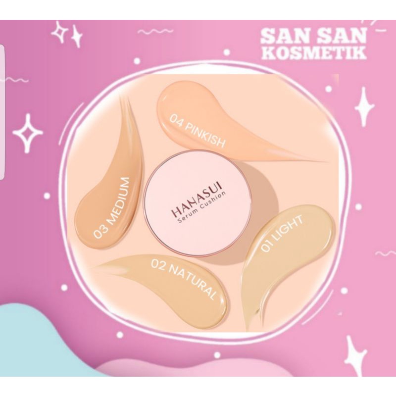 Hanasui serum cushion 15g