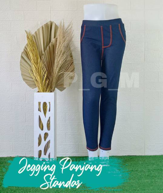 CELANA JEGGING JEANS STANDART CELANA PANJANG WANITA BISA COD//PGM