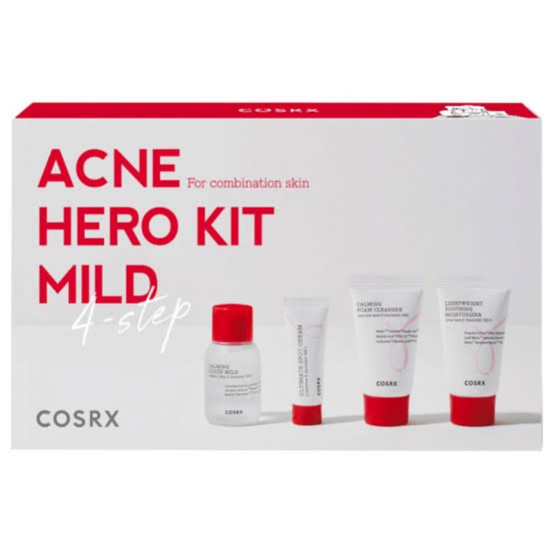 COSRX AC Collection Acne Hero kit Mild Skin Care (Untuk kulit sensitif)