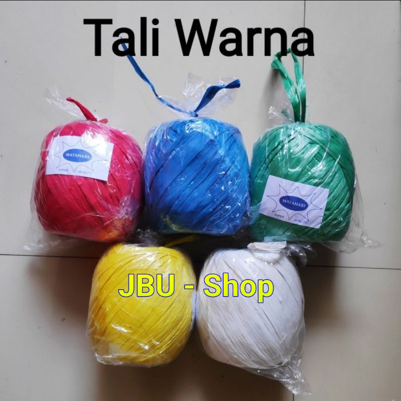 

Tali Rafia Putih, Tali Rapia, Tali Plastik Putih