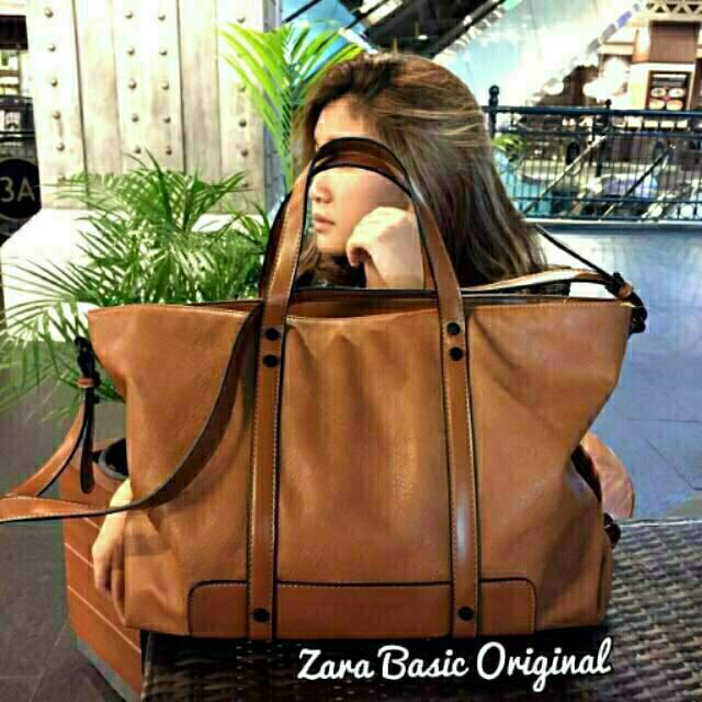 Zara basic Original RESTOCK BANYAK WARNA TAS BESAR LAPTOP IMPORT