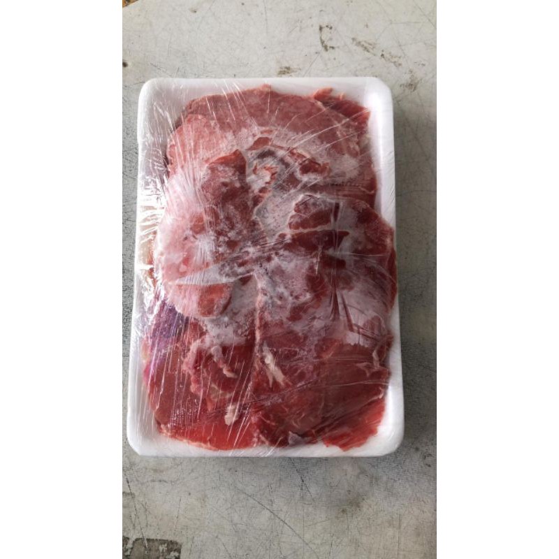 

beef slice non lemak