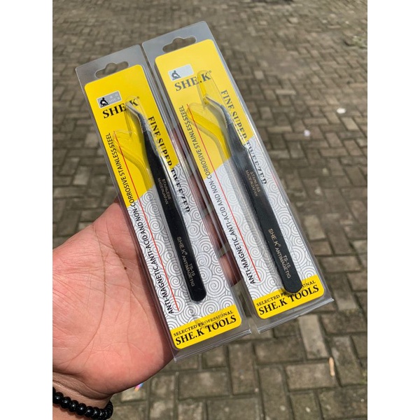 Pinset Profesional Service SHEK bengkok japan