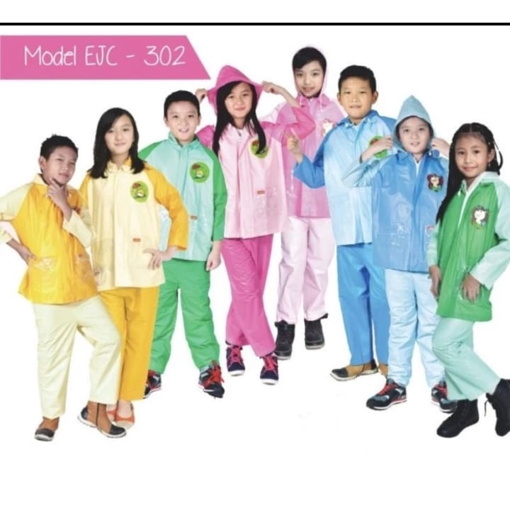 Jas Hujan Anak Nouvo - Stelan Jas Hujan Anak - Jas Hujan Anak - KIDS RAINCOAT - jas hujan anak sd - 
