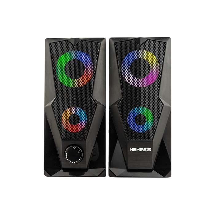 NYK Nemesis Speaker Gaming Auto LED RGB NYK SP-N03 For PC with Laptop