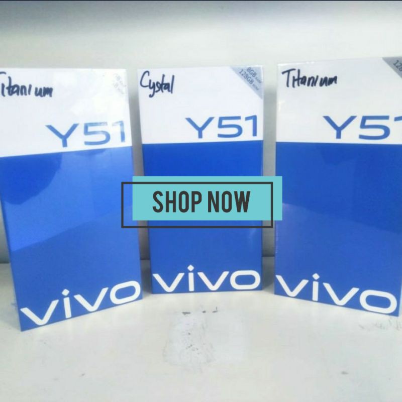 VIVO Y51 RAM 8/128 GARANSI RESMI