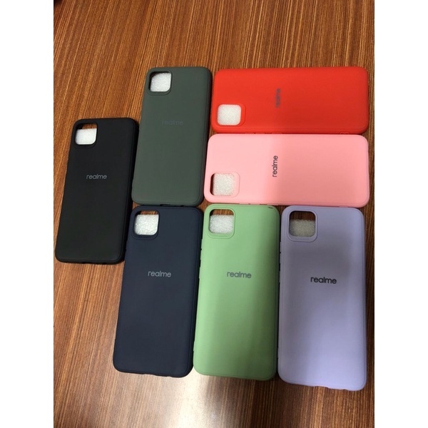 CASE SOFT MACARON 3D+LOGO REALME 5/5I/REALME 7/REALME 7 PRO/REALME 7I/REALME 8/8 PRO (WARNA RANDOM)
