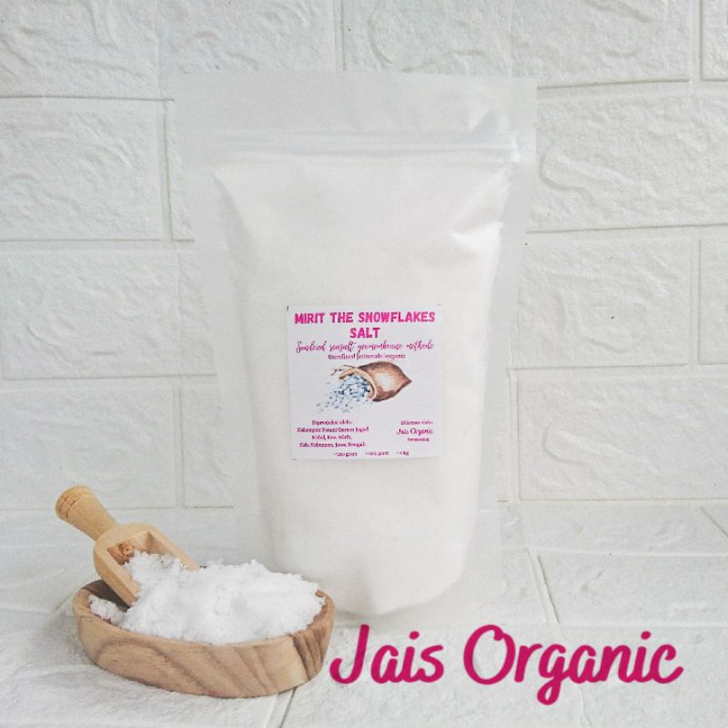 

Garam Alami Mirit / Natural sea salt 250 gram/ Garam organik tanpa pemutih