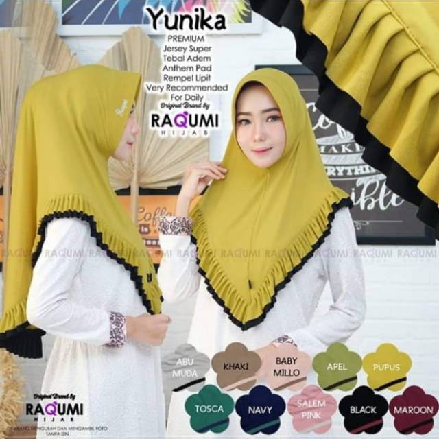 HIJAB INSTANT YUNIKA ORI DK