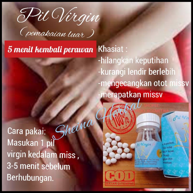 Pil Virgin biru perapat vagina ampuh