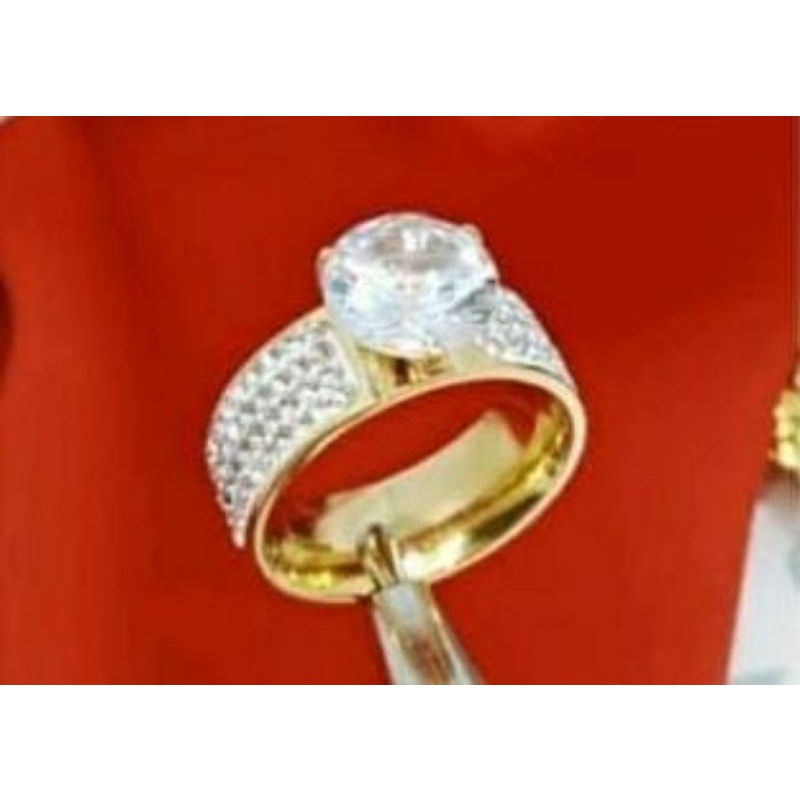 Cincin Permata Titanium Premium Quality