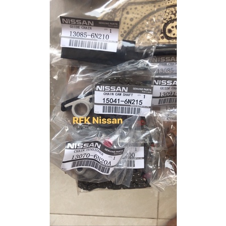 Timing Gueide Chain Set Tensioner Rantai Nissan Xtrail T30 Serena C24