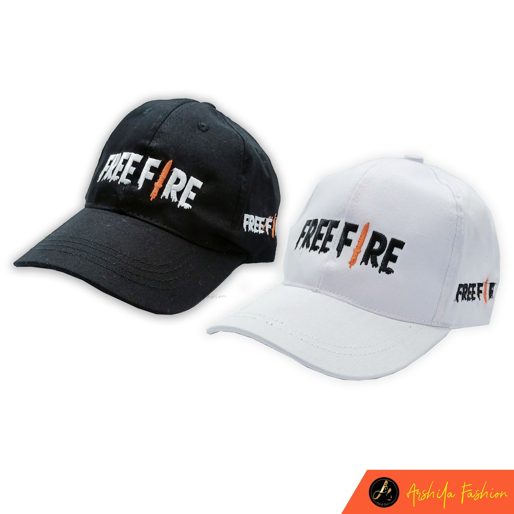 Topi Anak Laki laki Bordir  Karakter Game Freefire