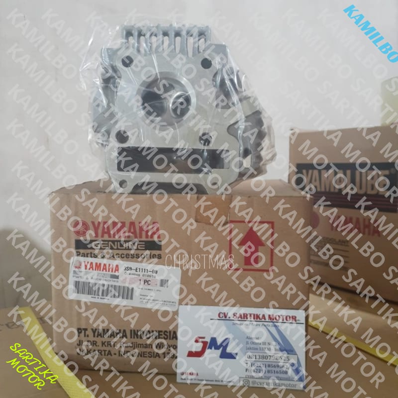 (100% ASLI ) Blok Head Cylinder Vega R New 3S0-E1111-00 Mantap Gan