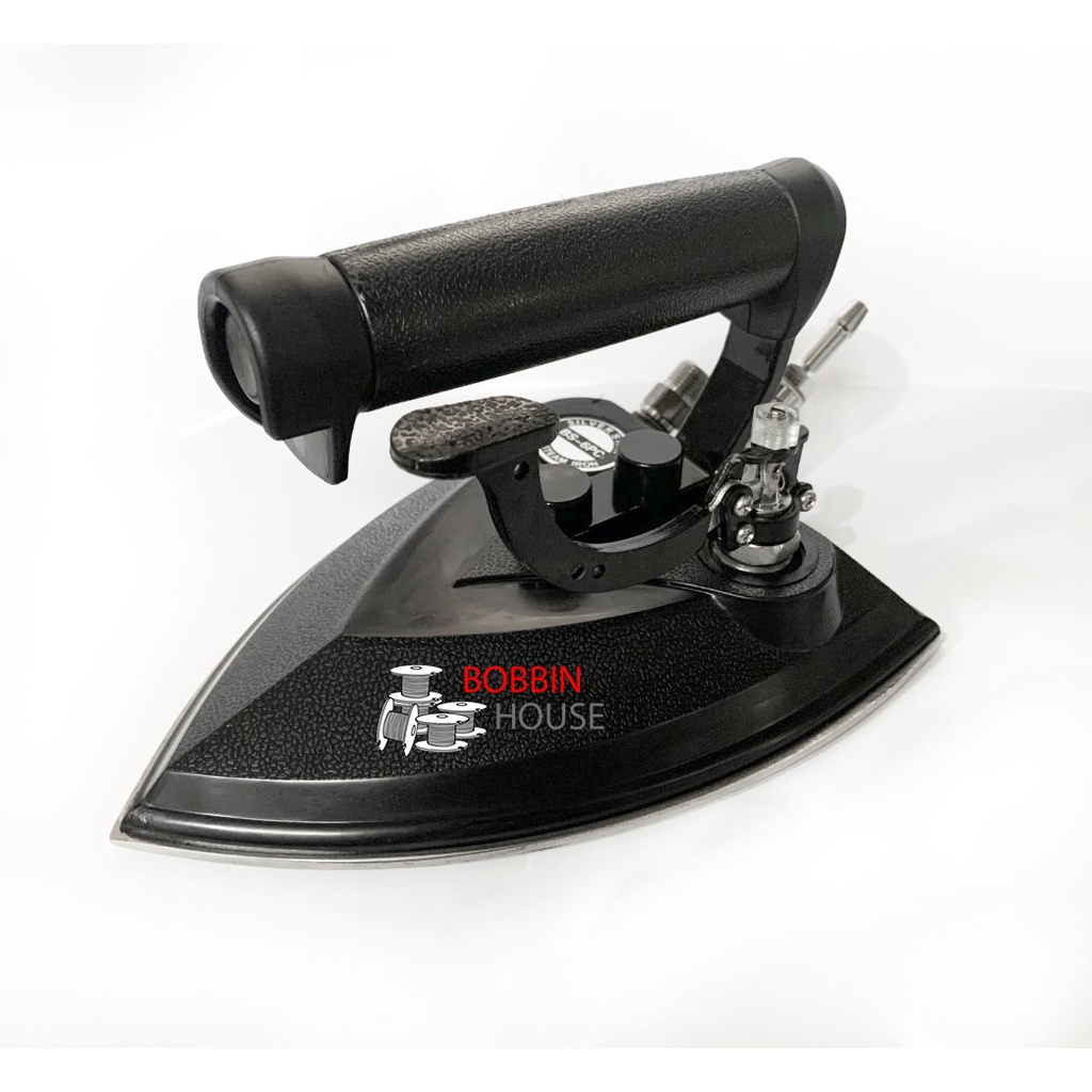 silverstar gosokan pencetan setrika uap pencet boiler full steam iron laundry