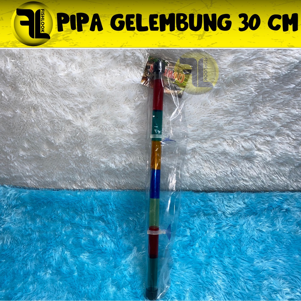 pipa 20cm 30cm 40cm gelembung udara angin aerator aquarium aquascape