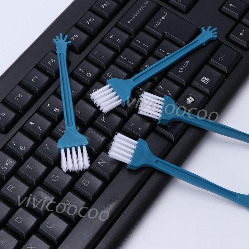 VIVI Mini Desktop Broom Cleaning Brush Sweep Tool Desk Computer Keyboard Car Air Vent Office Home