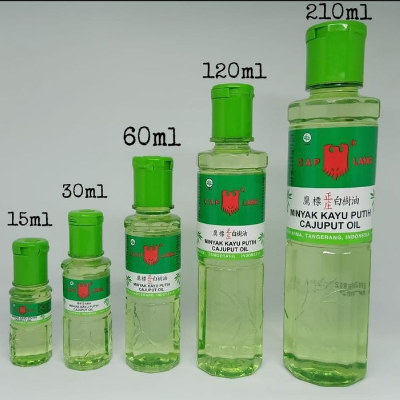 Minyak kayu putih cap Lang 210ml