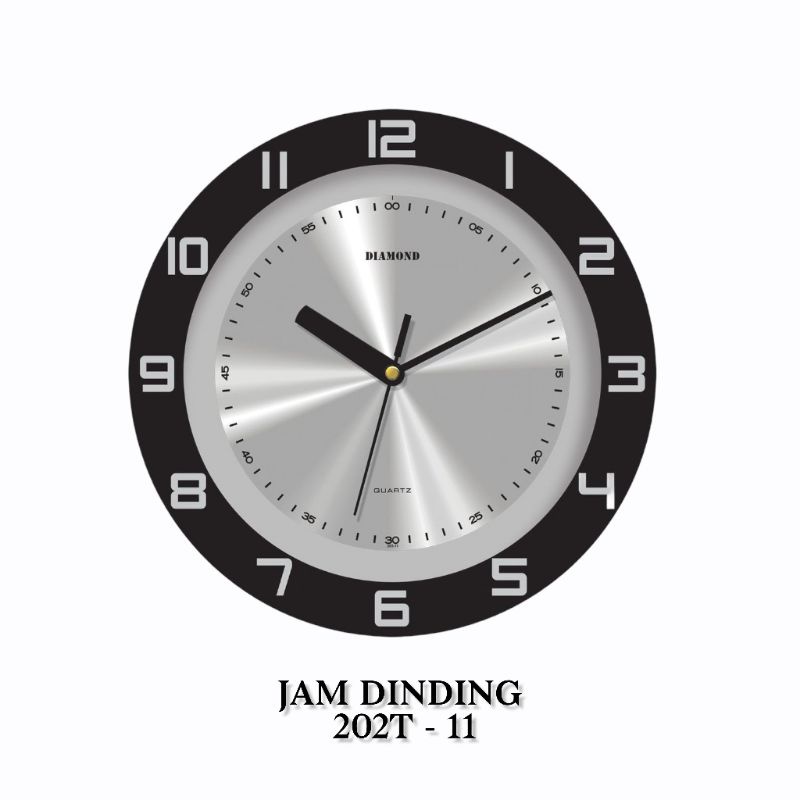 JAM DIAMOND SILVER |JAM DINDING DIAMOND 202T - 11