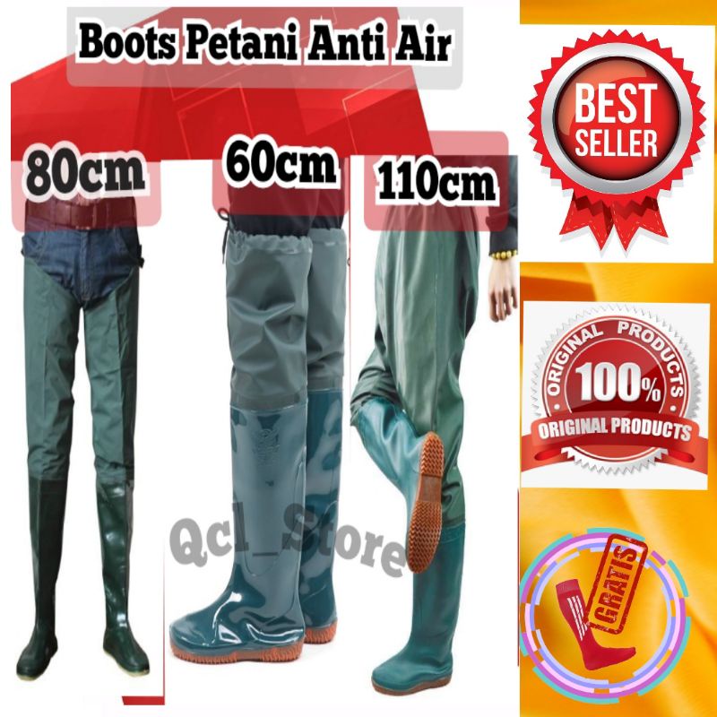 SEPATU BOOT KARET PANJANG PREMIUMSEPATU BOOT SAWAH SEPATU BOOT PETANISEPATU SEPATU BOT KARET PRIA