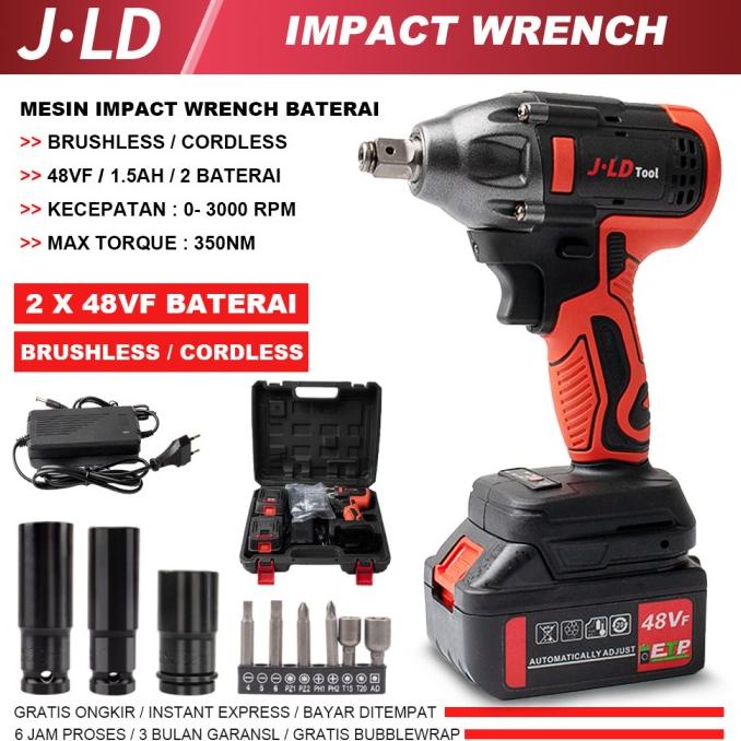 CORDLESS IMPACT WRENCH 48S By JLD Tools