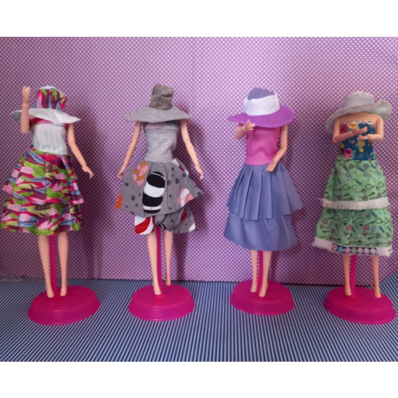 DRESS SET TOPI BARBIE/PIVOTAL STYLE 3