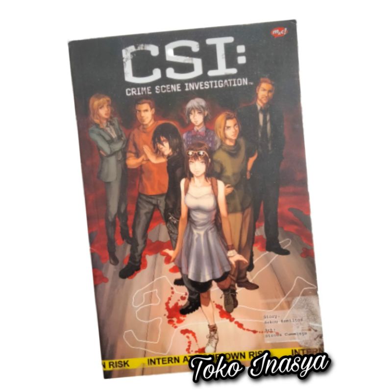 KOMIK CSI CRIME SCENE INVESTIGATION (BY SEKOU HAMILTON) ONE SHOT / ORIGINAL