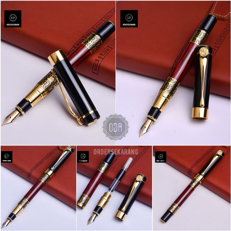 BALLPOINT PULPEN PENA KALIGRAFI TINTA JARVIS CUSTOM GRAFIR LASER LOGO NAMA PREMIUM SOUVENIR KADO