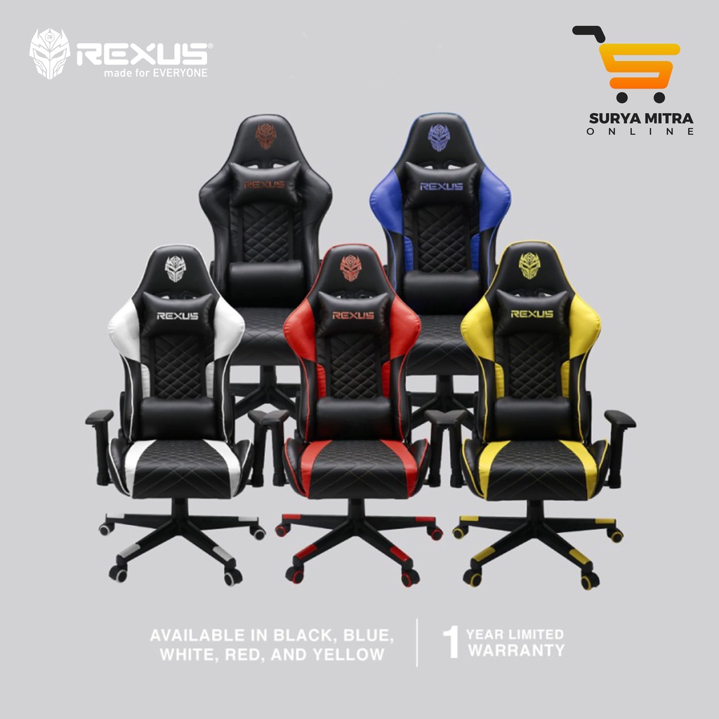 Rexus Gaming Chair Kursi RGC100  RGC-100