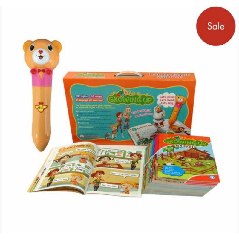 Growing Up English Talking Pen Book Growing Up With Talking Pen