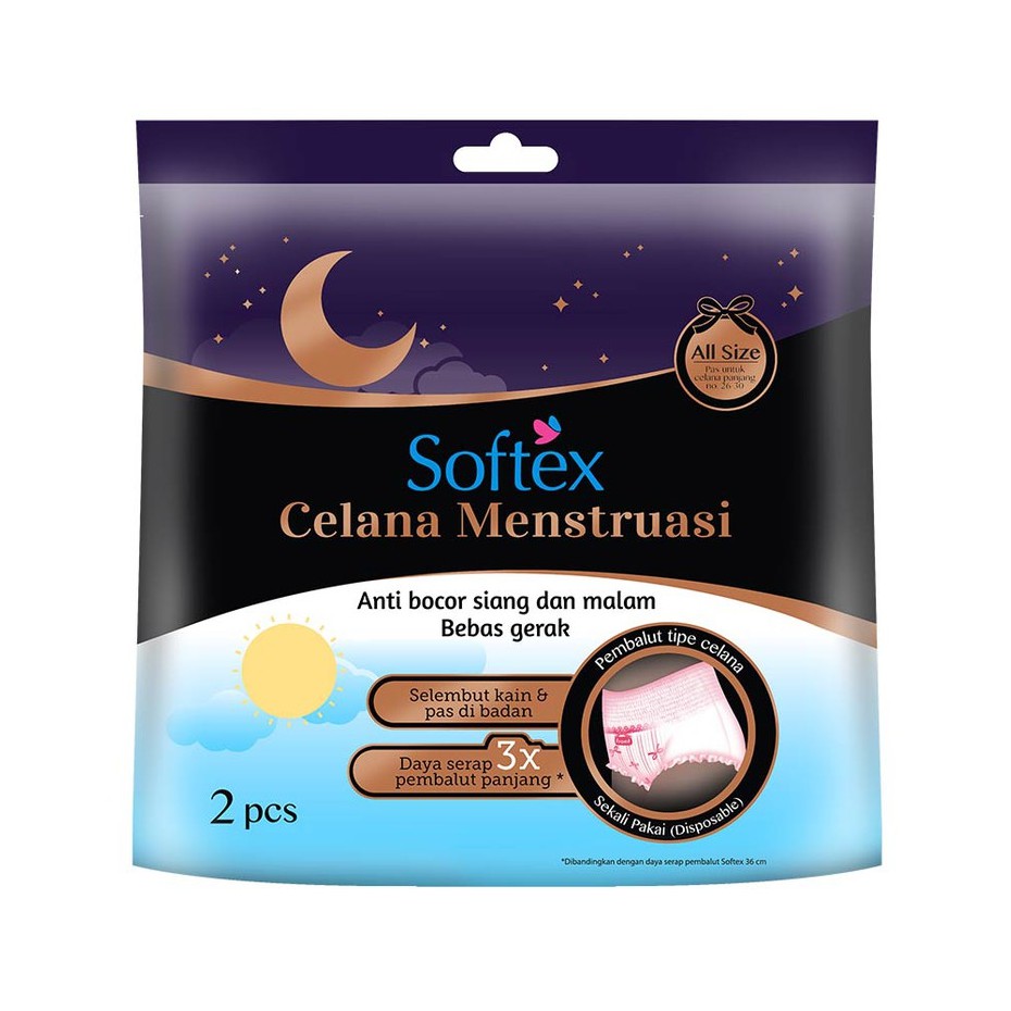 Softex Celana Menstruasi All Size 2s