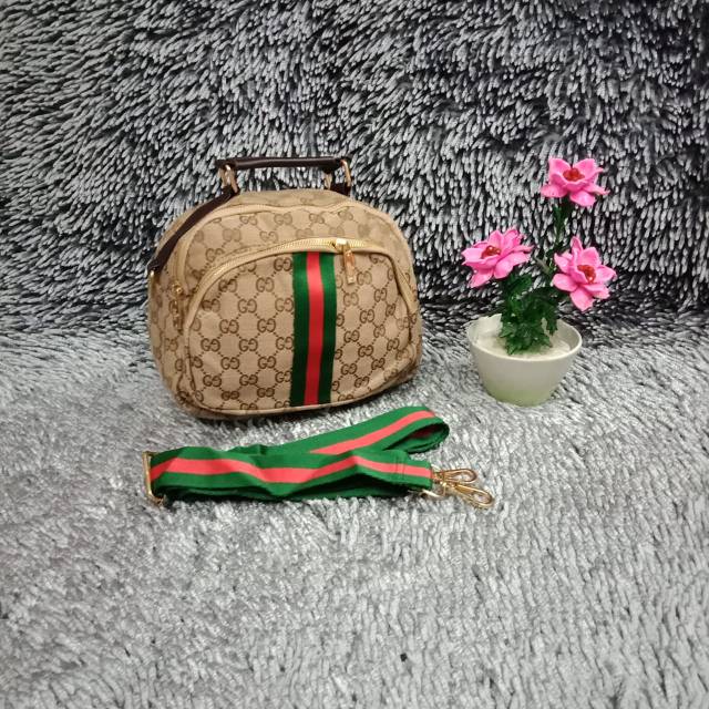 RANSEL GUCCI SELEMPANG OVAL 3RUANG TAS GUCCI TAS RANSEL WANITA MURAH