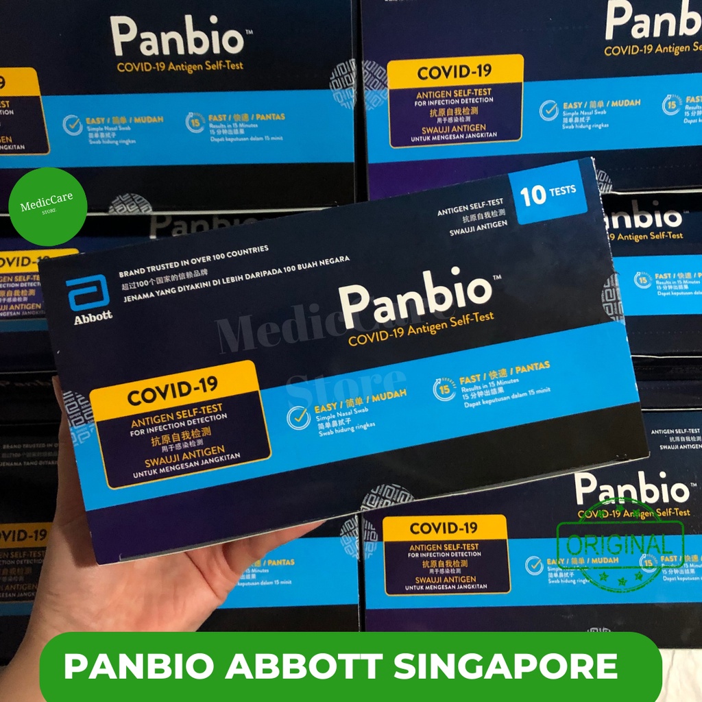 Antigen Abbott Panbio Nasal Antigen Abbott Singapore Ecer Sauan