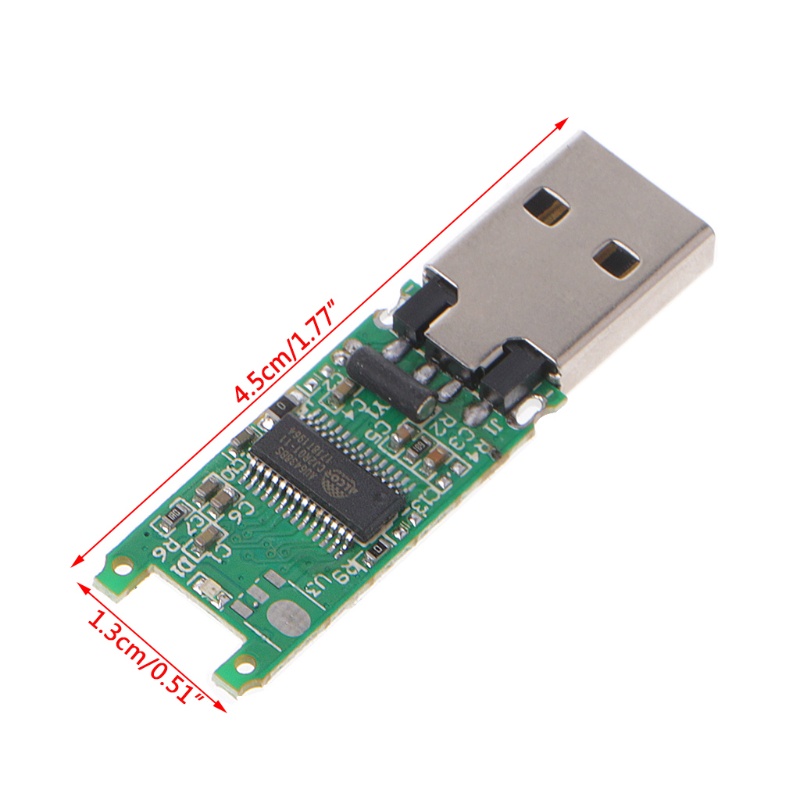 Cre Papan PCB Adapter USB 2.0 eMMC 153 169 eMCP Tanpa Flash Memory