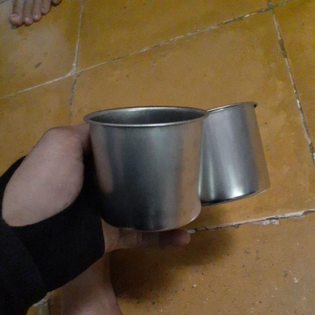 Cangkir Mug Alumunium / Gelas Alumunium / Mug Cangkir Mini