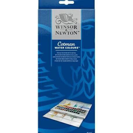 

Cotman Watercolours Set 45 Half Pan Winsor & Newton