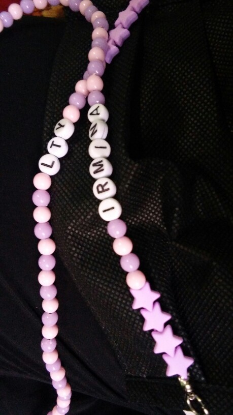 Tambah Huruf Strap Mask (harga Per Huruf)