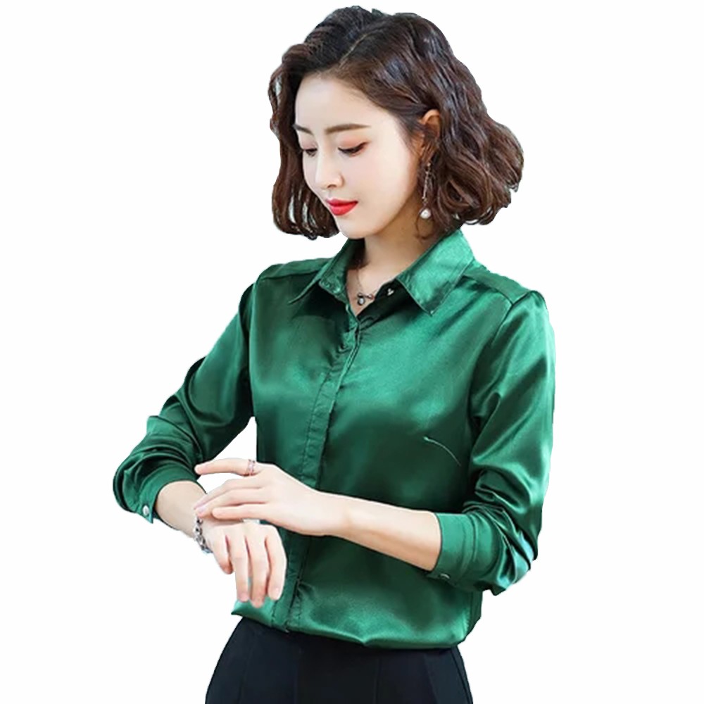 Kemeja Wanita Gaya Korea Lengan Panjang Murah Terbaru - XSHOP Oni