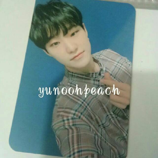 hoshi photocard you made my dawn