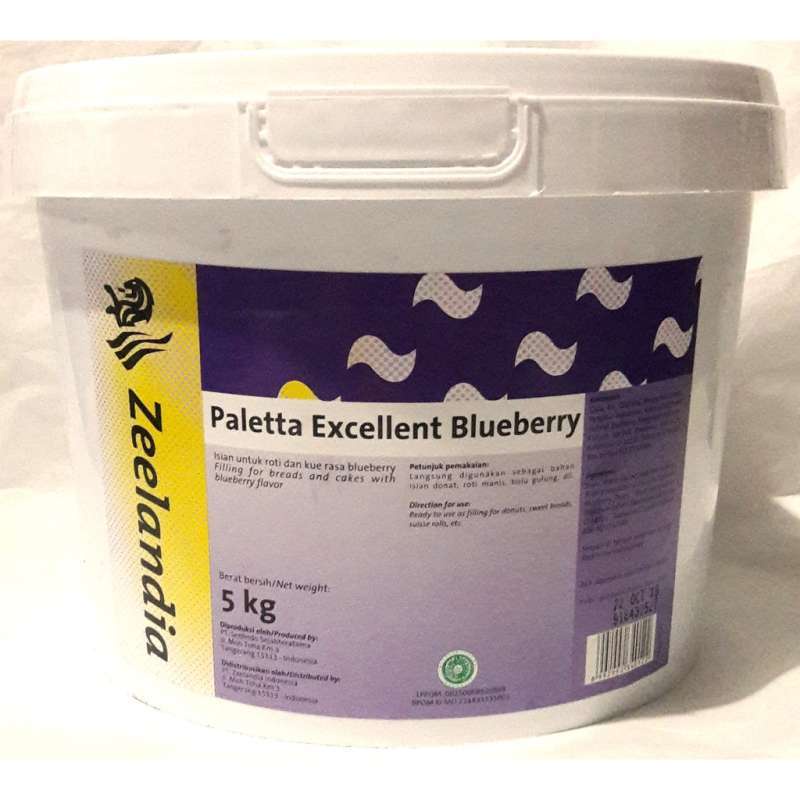 

Selai Blueberry Paletta Zeelandia Kemasan 250gram