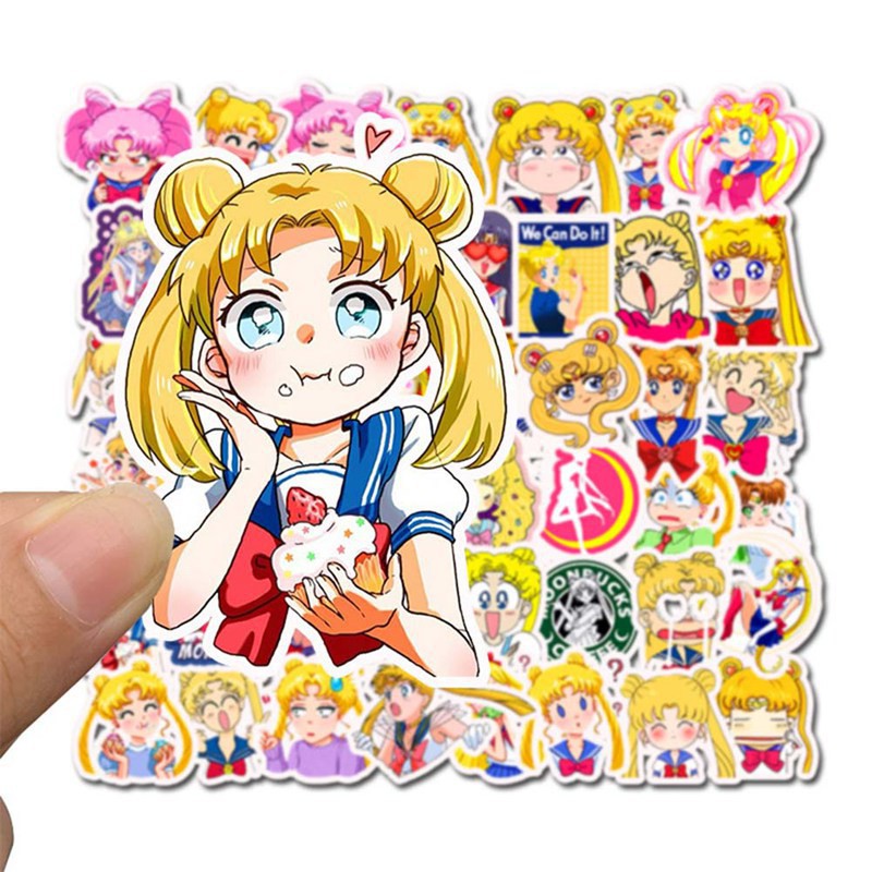 SM003 – Sticker / Stiker Anime Manga Cosplay Jepang Sailor Moon