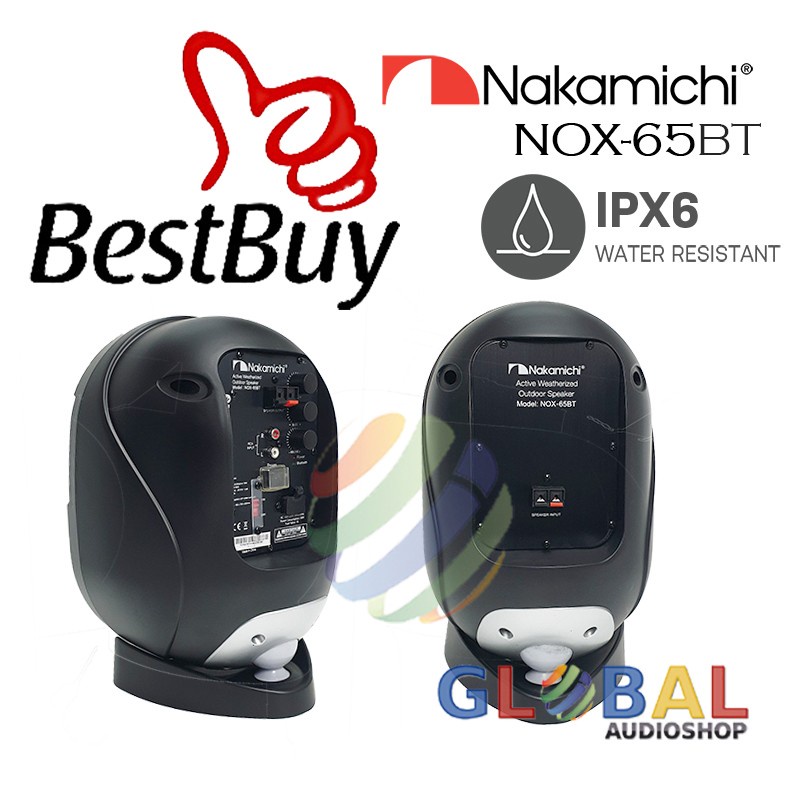 Nakamichi NOX65BT Speaker Active NOX 65BT Bluetooth Outdoor NOX-65BT