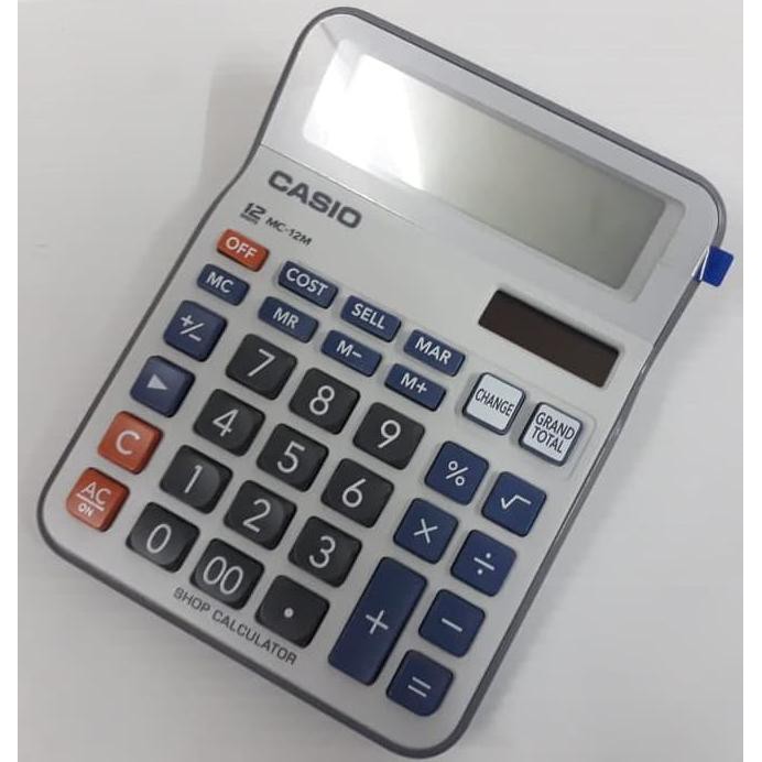 

Termurah Kalkulator 12 Digits Casio Mc-12M Offic