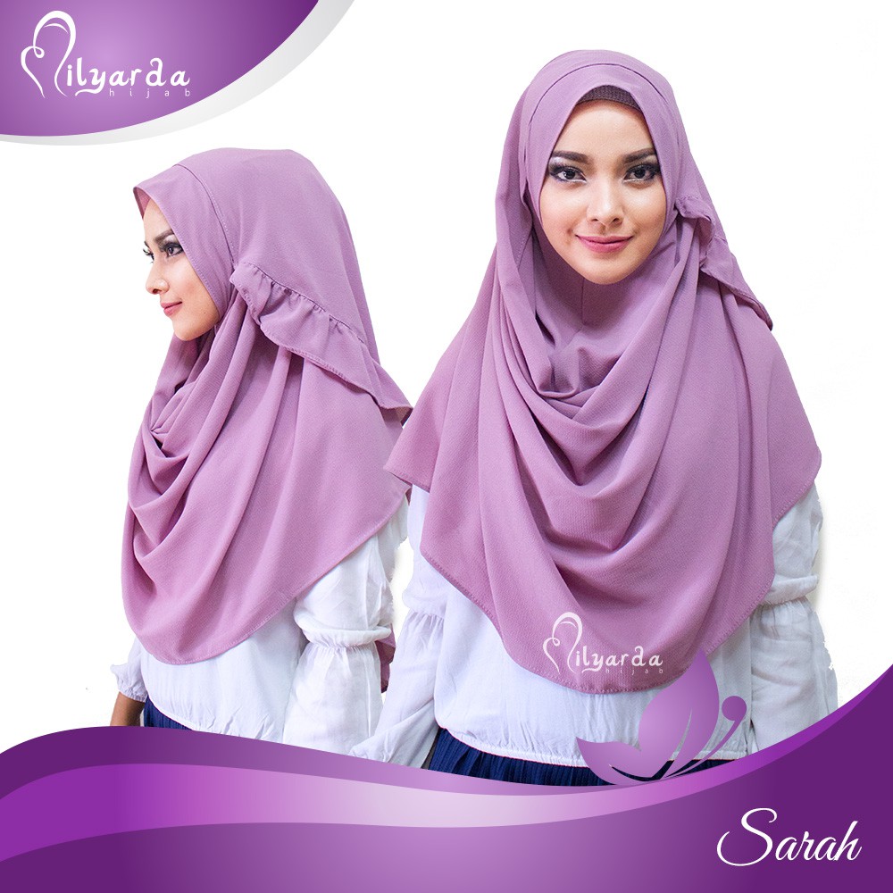 Milyarda Hijab instant sarah fashion kerudung  jilbab syari 