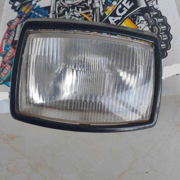 lampu depan+ring suzuki rc100 original