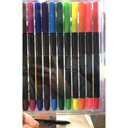 

za12 Color Brush Pen / Pena Kuas Warna Joyko CLP - 13 Double Tip za KODE(A28B39)