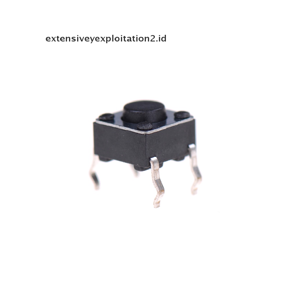 100pcs 6x6 X 4.5mm Panel Momentary Tactile Tactile