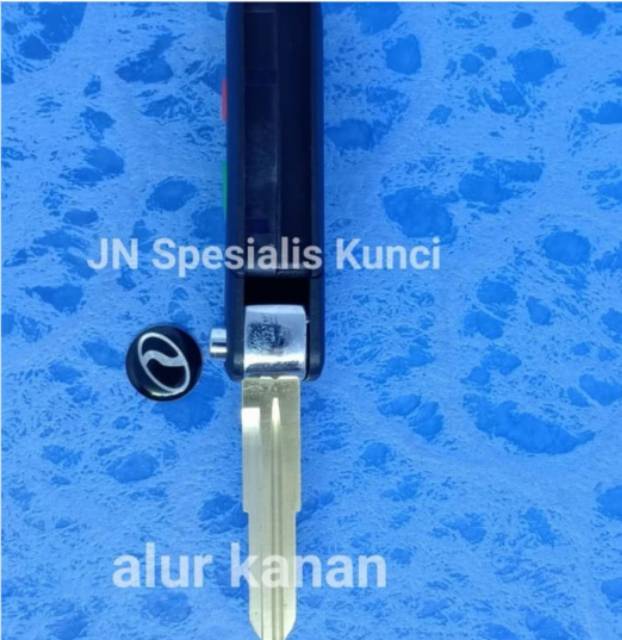 Casing kunci lipat filp key Daihatsu Sirion alur kanan